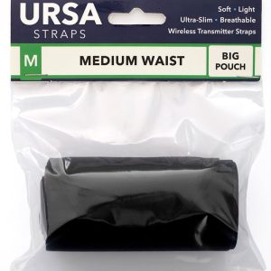 URSA MEDIUM Waist Big Pouch - Black