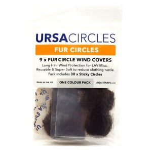URSA 9x Fur Circles + 30x Stickies
Single Colour - Brown