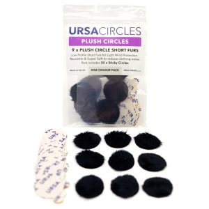 URSA 9x Plush Circles + 30x Stickies
Single Colour - Black