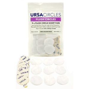 URSA 9x Plush Circles + 30x Stickies
Single Colour - White