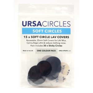 URSA 15x Soft Circles + 30x Stickies Single Colour - Black