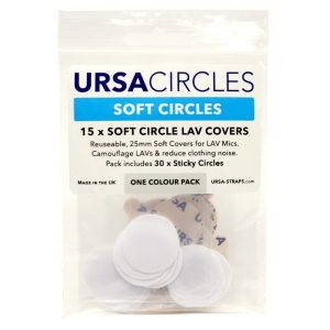URSA 15x Soft Circles + 30x Stickies Single Colour - White