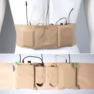 URSA SMALL Waist - DOUBLE POUCH - Big Pouch - Beige