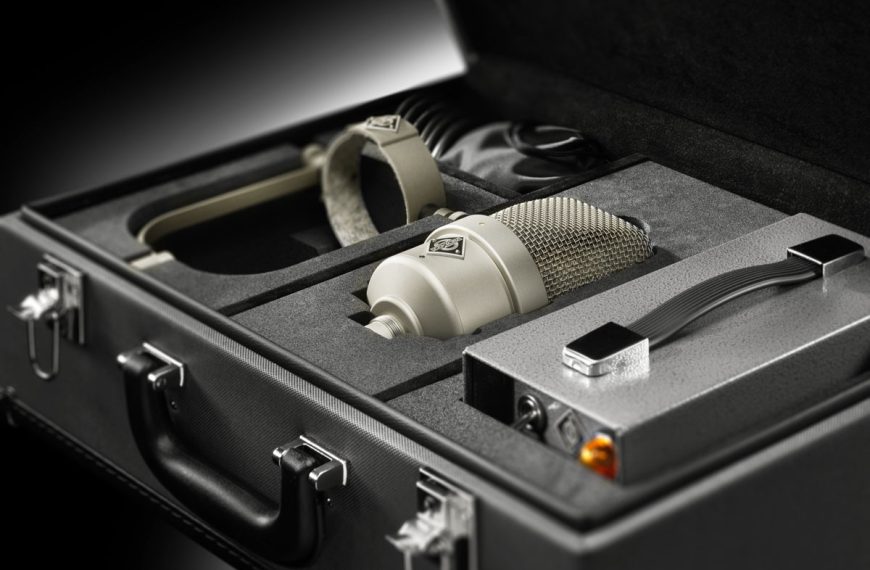 Életre kelt egy legenda: megérkezett a Neumann M 50 V csöves mikrofonja