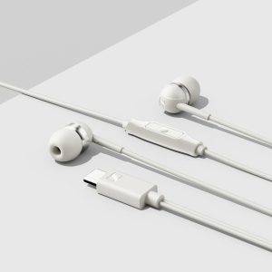 CX 80U White vezetékes fülhallgató, USB-C
